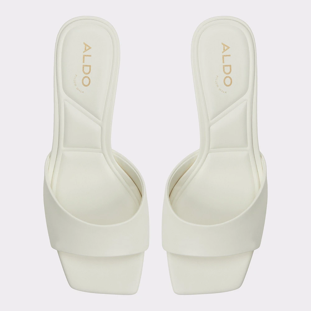 Enchanting White Women's Heeled mules | ALDO Canada