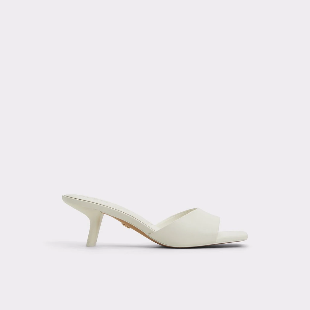 Enchanting White Women's Heeled mules | ALDO Canada