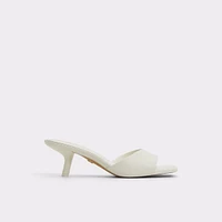 Enchanting White Women's Heeled mules | ALDO Canada