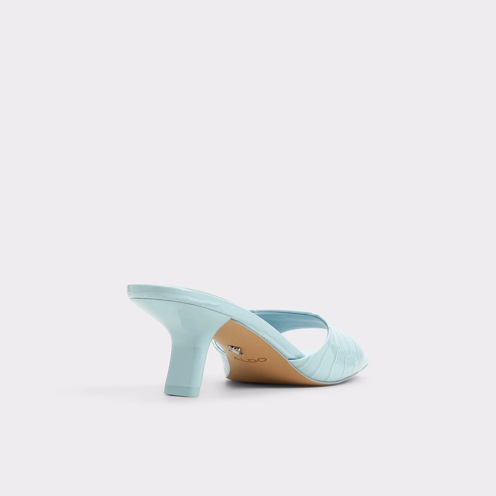 Enchanting Pastel Blue Women's Heeled mules | ALDO Canada
