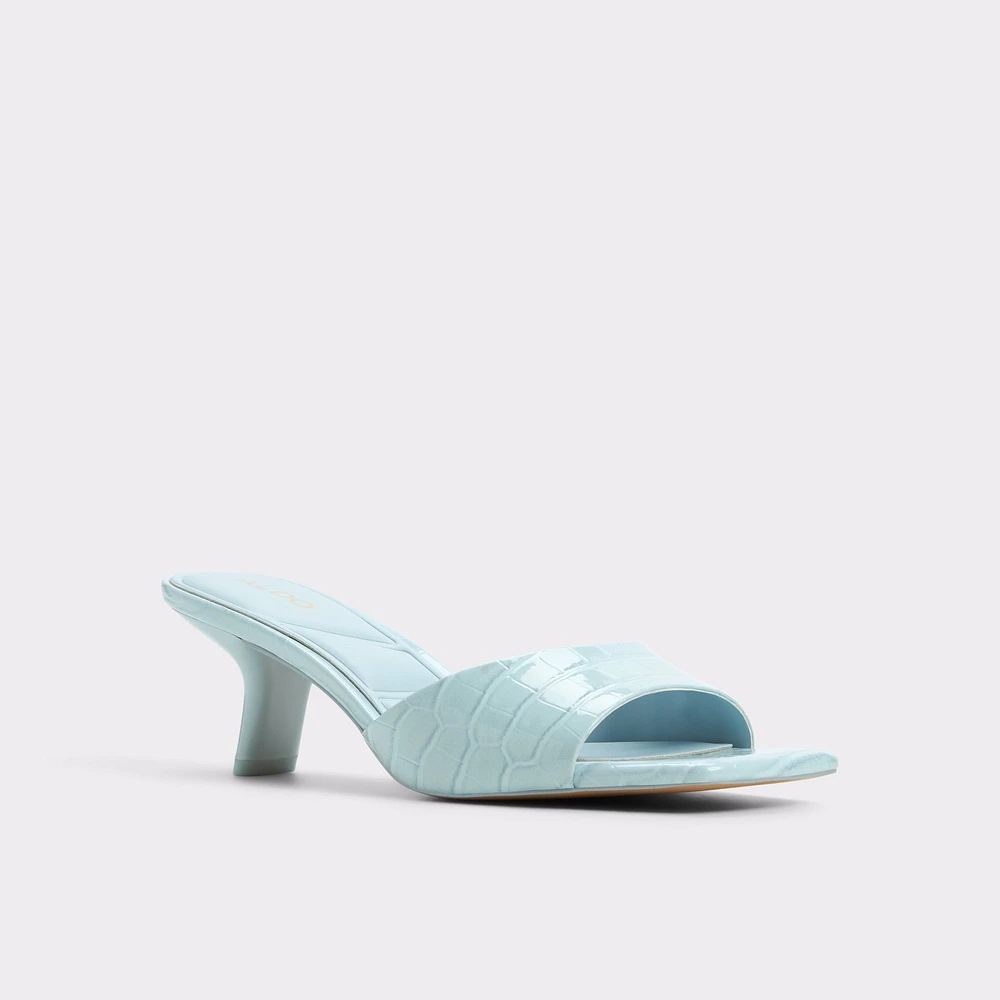 Enchanting Pastel Blue Women's Heeled mules | ALDO Canada