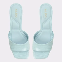 Enchanting Pastel Blue Women's Heeled mules | ALDO Canada