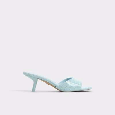 Enchanting Pastel Blue Women's Heeled mules | ALDO Canada