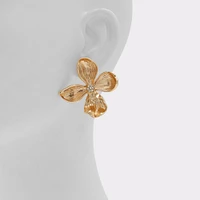 Floraluxe Gold/Clear Multi Women's Earrings | ALDO Canada