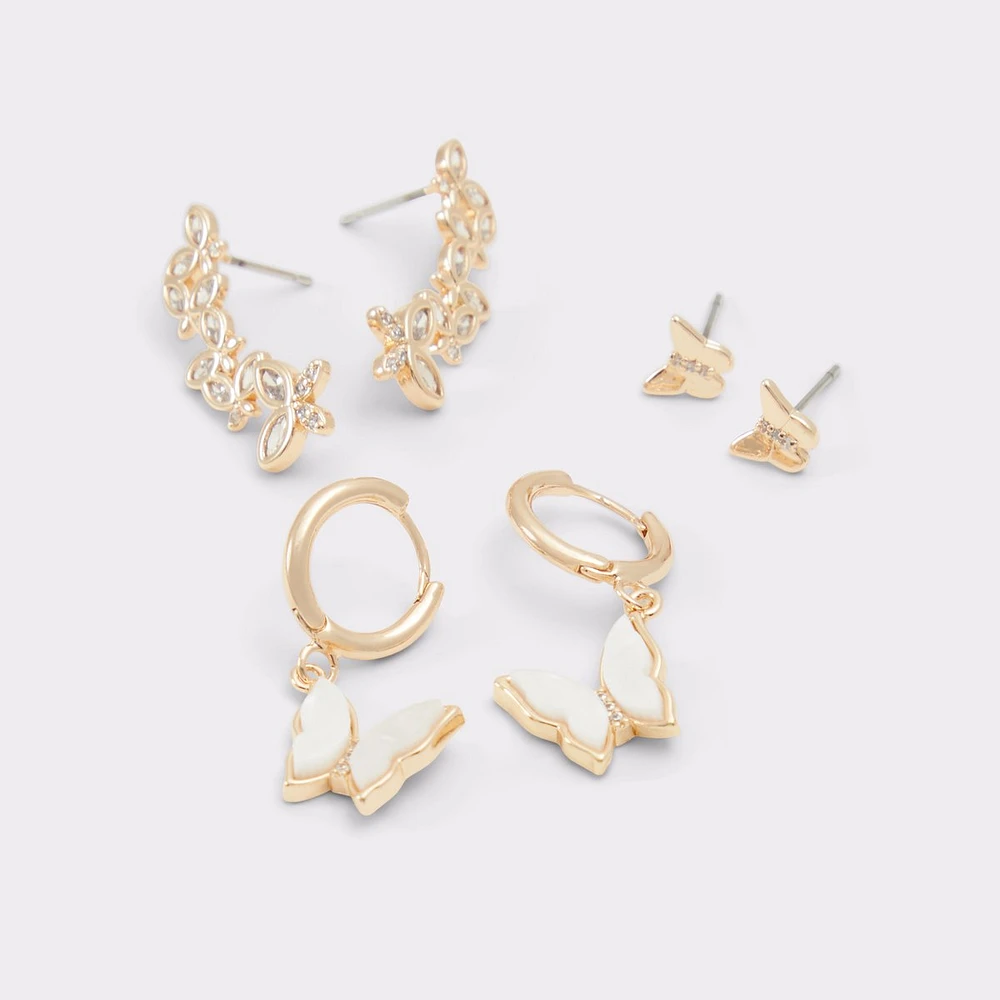 Flutterlove Or/Transparent Multi Femmes Boucles d'oreilles | ALDO Canada