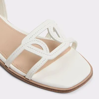 Greengrove White Women's Flat Sandals | ALDO Canada