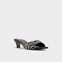 Haeden White/Black Women's Kitten heels | ALDO Canada