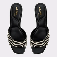 Haeden White/Black Women's Kitten heels | ALDO Canada