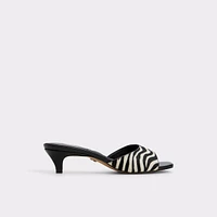 Haeden White/Black Women's Kitten heels | ALDO Canada