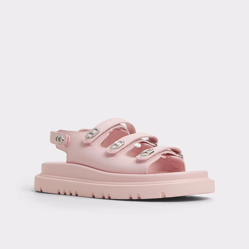 Halendar Light Pink Women's Footbed sandals | ALDO Canada