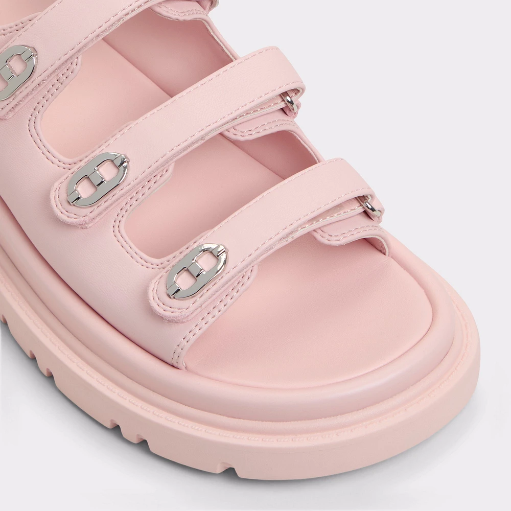 Halendar Light Pink Women's Footbed sandals | ALDO Canada
