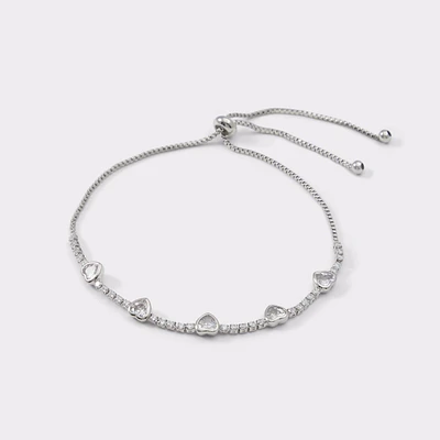 Heartlink Silver/Clear Multi Women's Bracelets | ALDO Canada