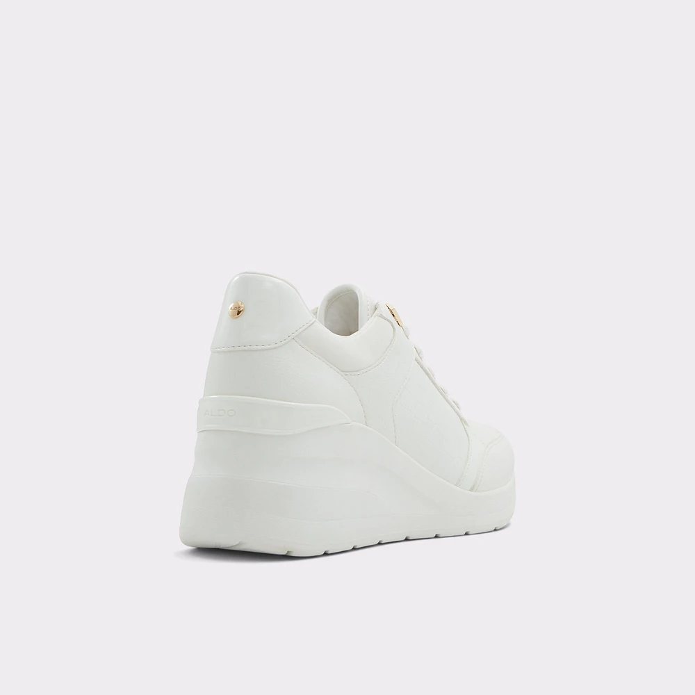 Iconistep White Overflow Women's Platform and Wedge Sneakers | ALDO Canada