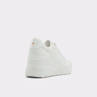 Iconistep White Overflow Women's Platform and Wedge Sneakers | ALDO Canada