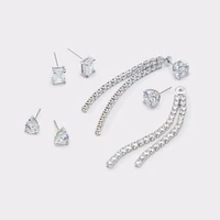Javenalia Argent/Transparent Multi Femmes Boucles d'oreilles | ALDO Canada