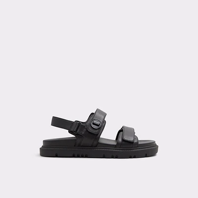 Jeanette Noir Femmes Sandales a assise plantaire | ALDO Canada