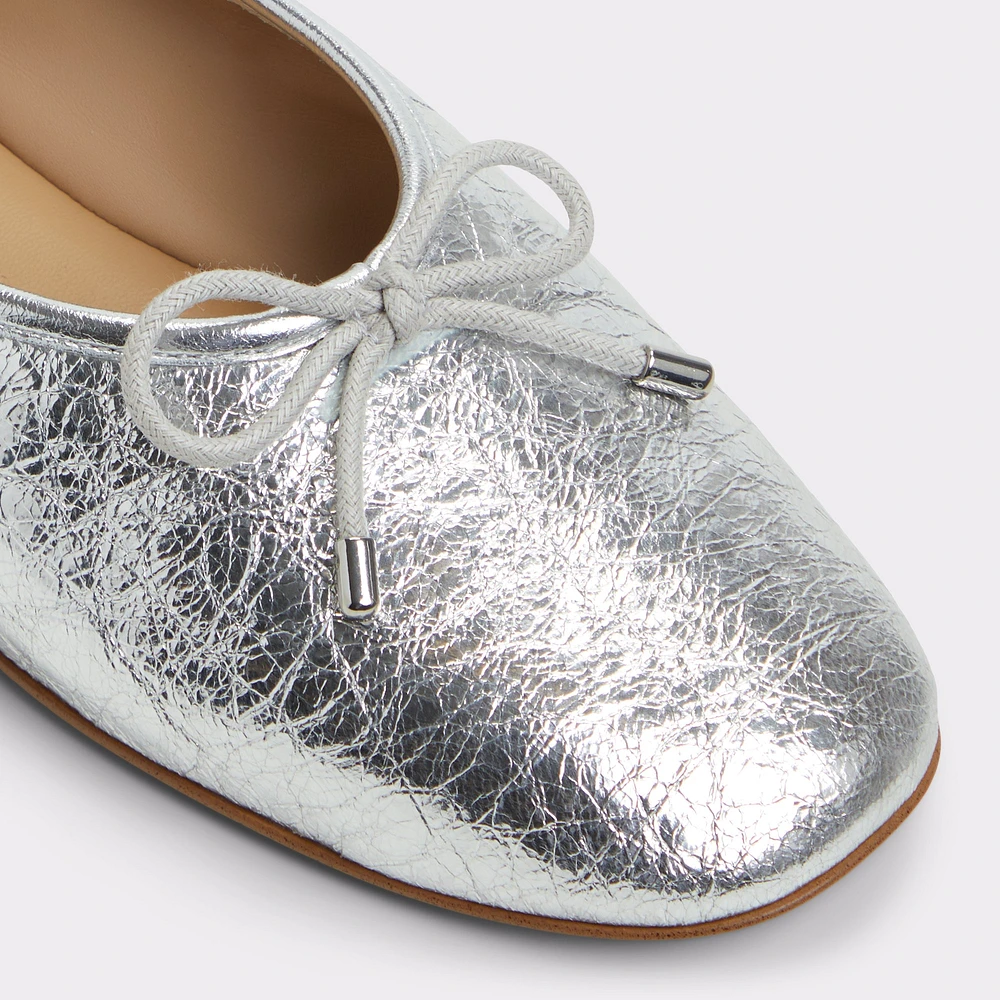 Joselie Silver Women's Ballet Flats | ALDO US