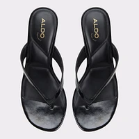Jump Black Women's Thong Sandals | ALDO Canada