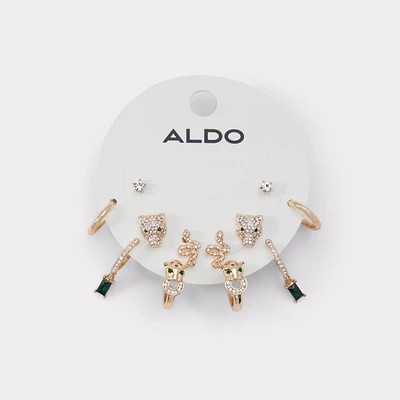 Junglechic Gold/Clear Multi Women's Earrings | ALDO Canada