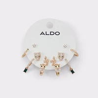 Junglechic Gold/Clear Multi Women's Earrings | ALDO Canada