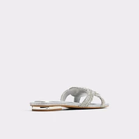 Karlina Silver Women's Flat Sandals | ALDO Canada