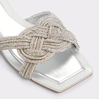Karlina Silver Women's Flat Sandals | ALDO Canada