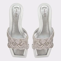 Karlina Silver Women's Flat Sandals | ALDO Canada