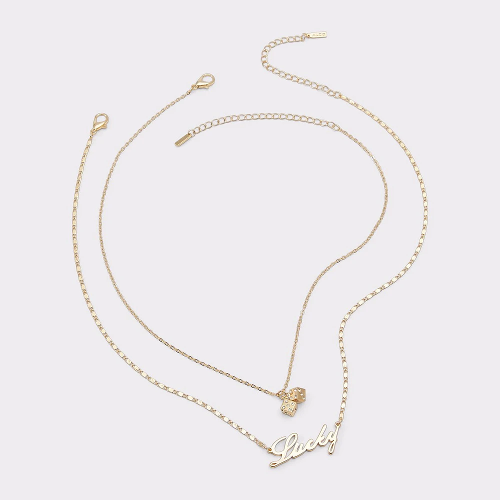 Kismet Gold/Clear Multi Women's Necklaces | ALDO US