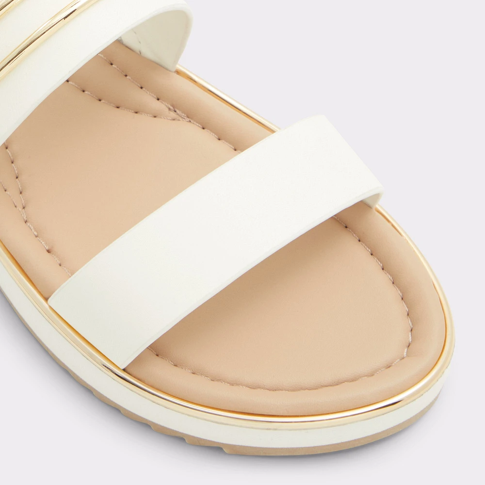 Lagoon Blanc Femmes Sandale à lanières | ALDO Canada