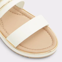 Lagoon Blanc Femmes Sandale à lanières | ALDO Canada