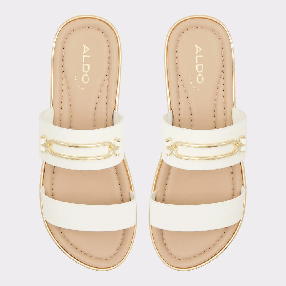Lagoon Blanc Femmes Sandale à lanières | ALDO Canada