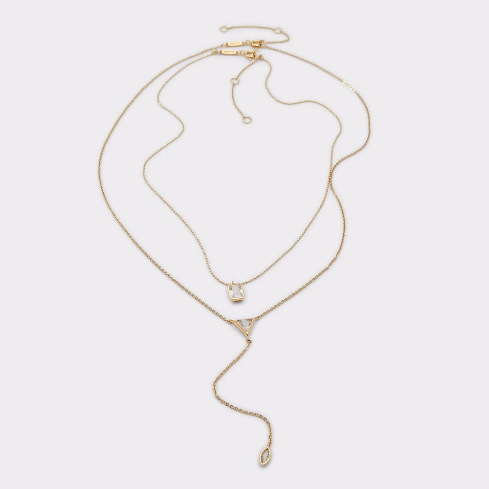 Louvie Gold/Clear Multi Women's Necklaces | ALDO US