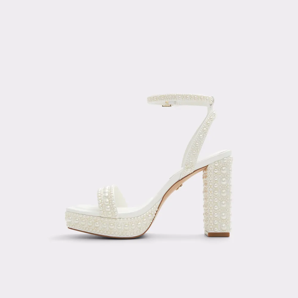 Lulu White Women's Strappy sandals | ALDO US