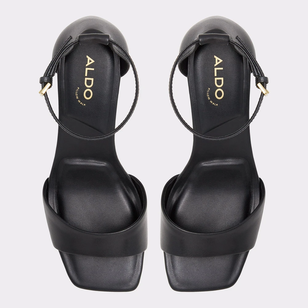 Maize Noir Femmes Sandale à lanières | ALDO Canada