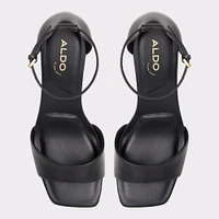 Maize Noir Femmes Sandale à lanières | ALDO Canada