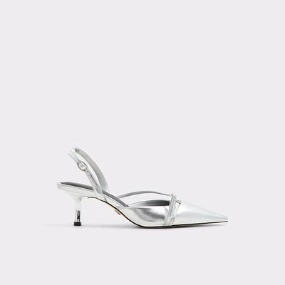 Marietta Argent Femmes Chaussures a bride arriere | ALDO Canada