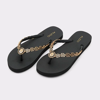Minarie Noir/Or Multi Femmes Sandales en gelée et tongs | ALDO Canada