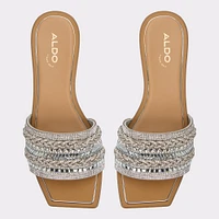Navalia Silver Women's Flat Sandals | ALDO US
