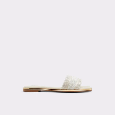 Oceania Autre Beige Femmes Sandales à talon plat | ALDO Canada