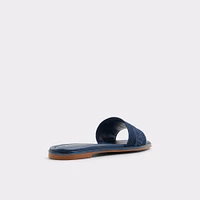Oceania Navy Women's Flat Sandals | ALDO Canada