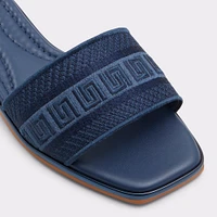 Oceania Navy Women's Flat Sandals | ALDO Canada