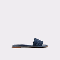 Oceania Navy Women's Flat Sandals | ALDO Canada