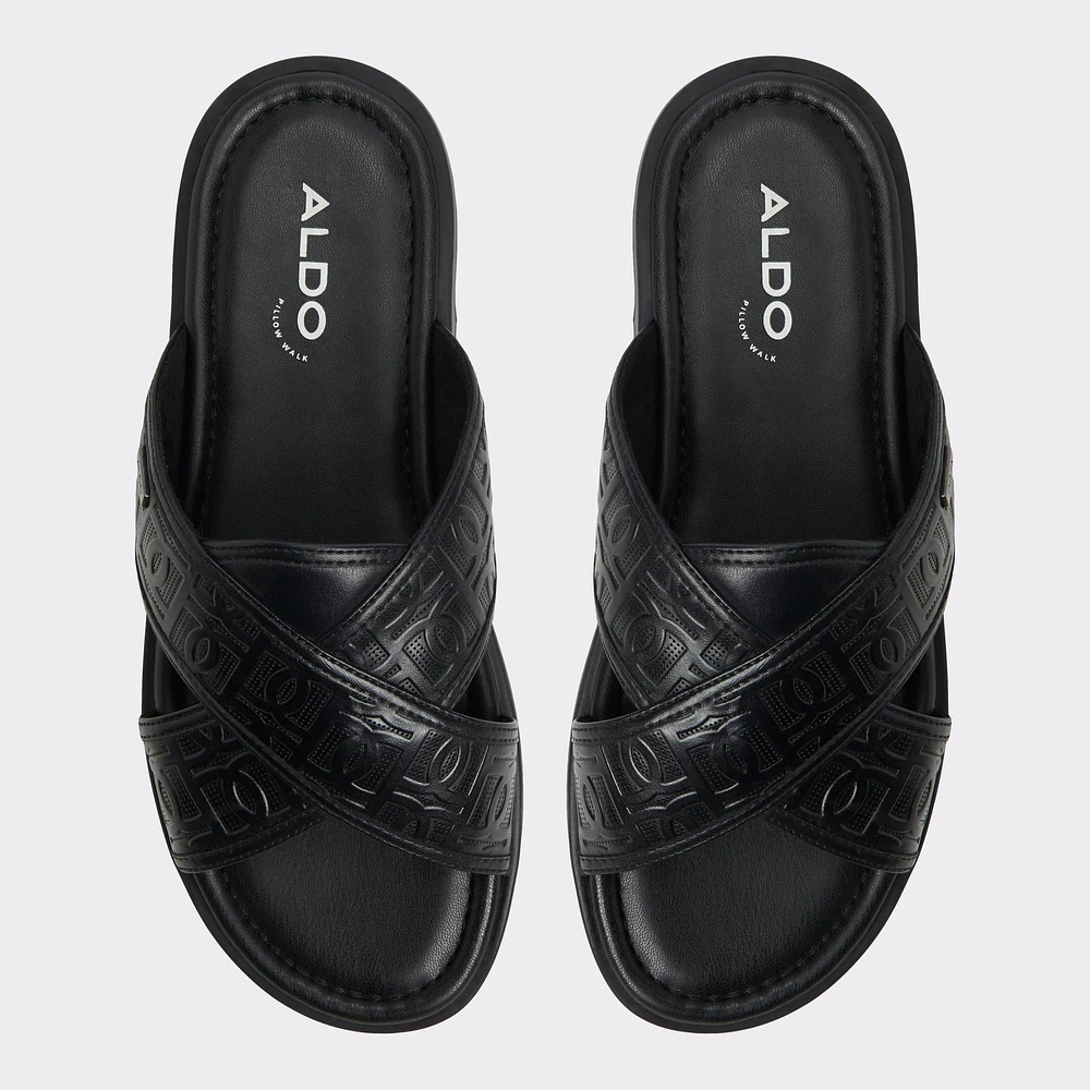 Olino Open Black Men's Slides | ALDO US