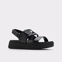 Onuvia Black Women's Footbed sandals | ALDO Canada