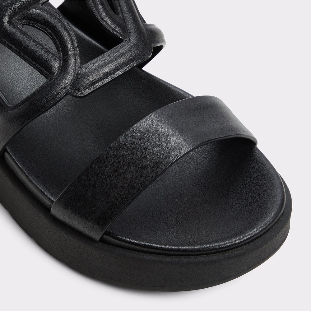 Onuvia Black Women's Footbed sandals | ALDO Canada