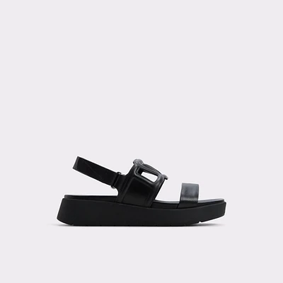 Onuvia Black Women's Footbed sandals | ALDO Canada