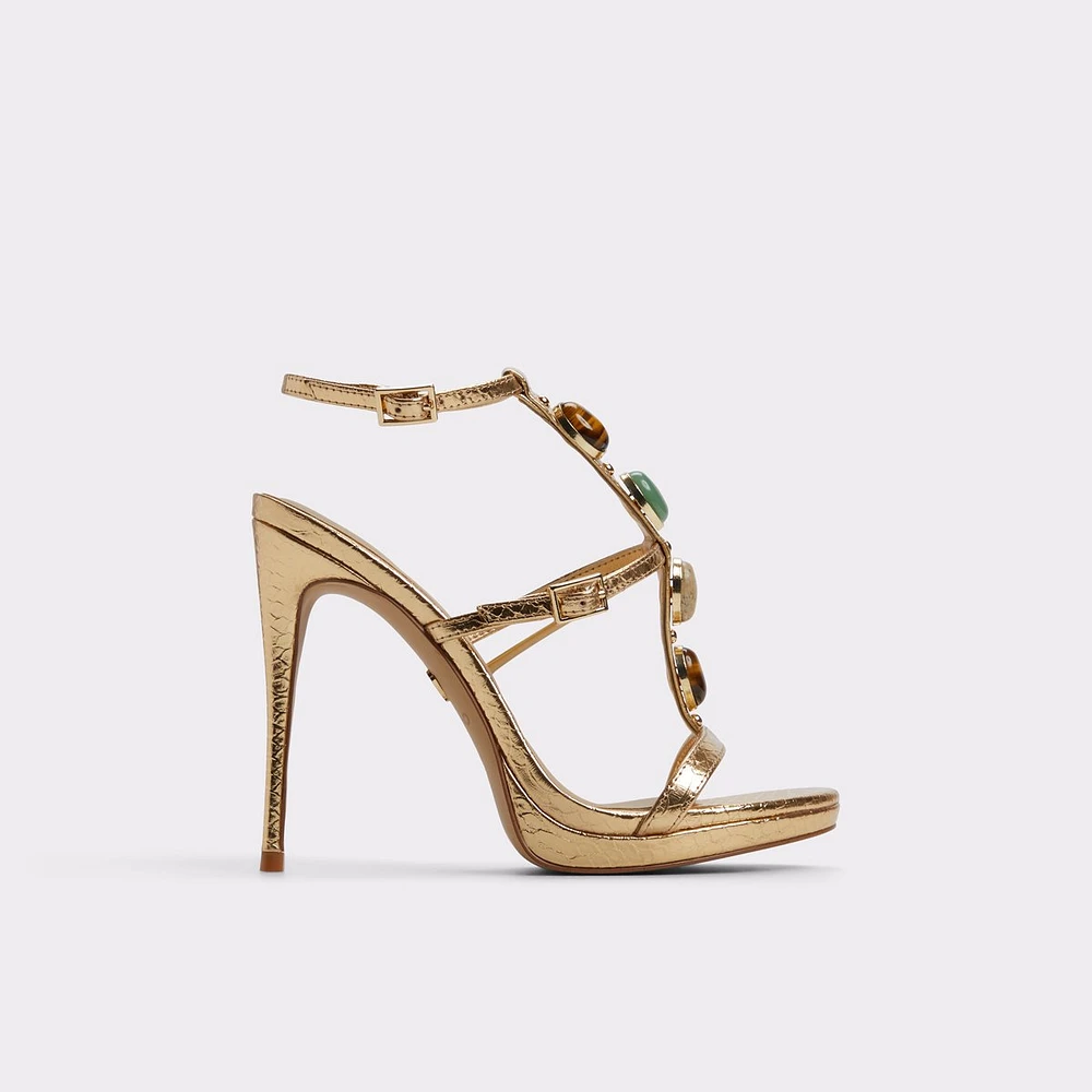Opalia Gold Women's Strappy sandals | ALDO US