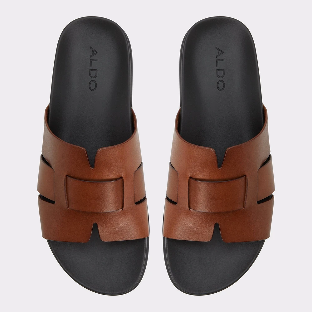 Padien Cognac Men's Sandals & Slides | ALDO Canada