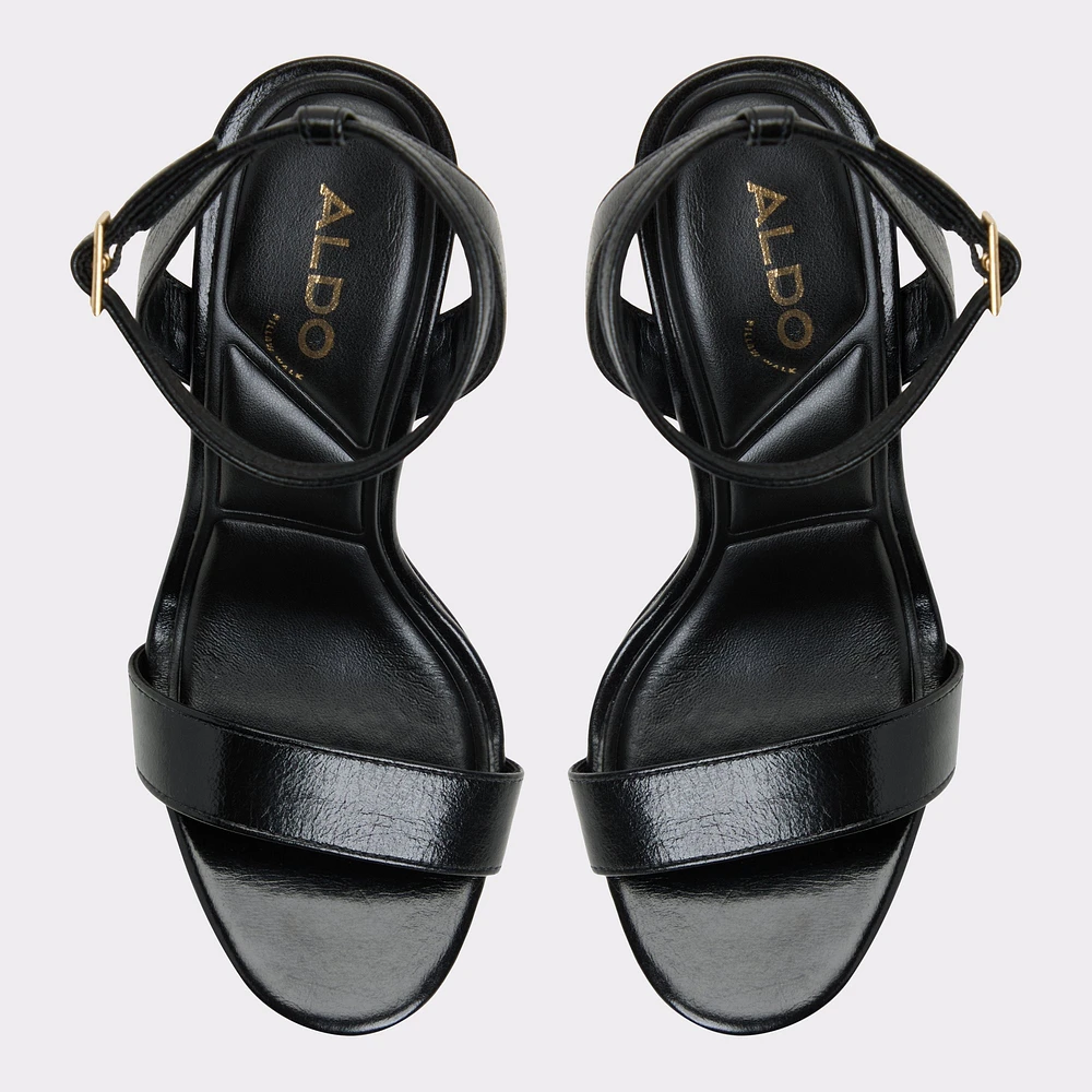 Portside Noir Femmes Sandales plateformes et compensées | ALDO Canada