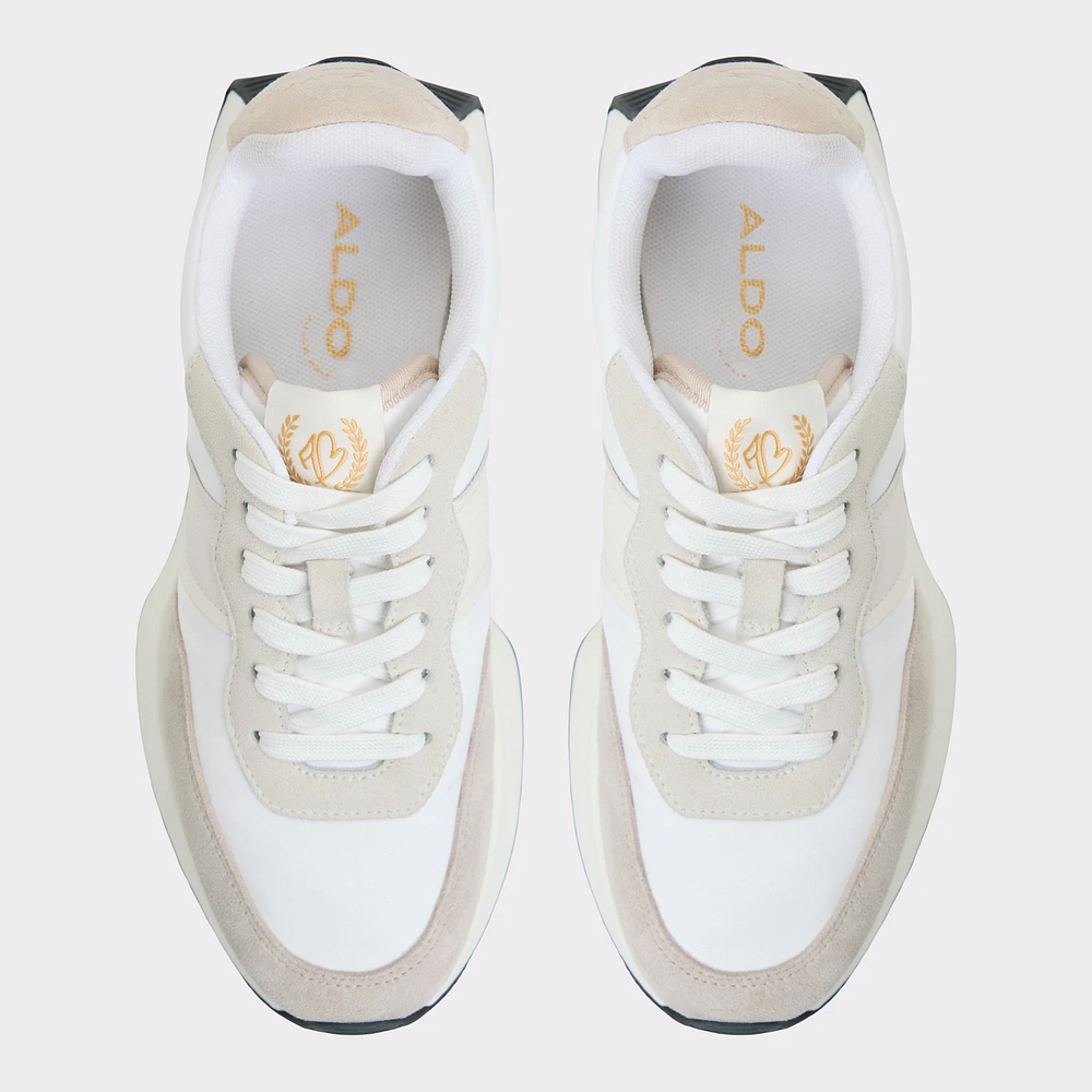 Proader White/Bone Women's Low top sneakers | ALDO US